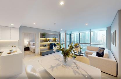 Apartment - 1 - 2 for sale in LIV Waterside - Dubai Marina - Dubai
