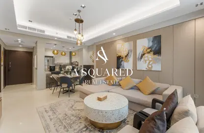 شقة - غرفة نوم - 2 حمامات للايجار في برج النبلاء - الخليج التجاري - دبي