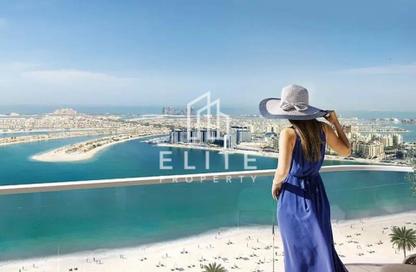 شقة - غرفة نوم - 1 حمام للبيع في برج Seapoint 2 - سي بوينت - إعمار بيتشفرونت - دبي هاربور - دبي