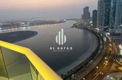 Apartment - 2 Bedrooms - 3 Bathrooms for rent in Al Khan Corniche - Al Khan - Sharjah