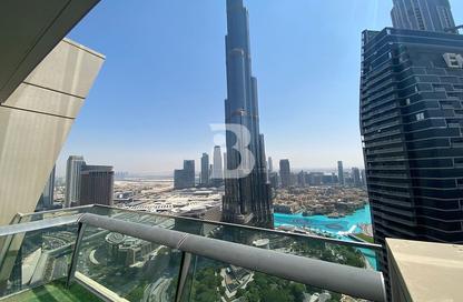 Apartment - 3 Bedrooms - 4 Bathrooms for rent in Burj Vista Tower 1 - Burj Vista - Downtown Dubai - Dubai