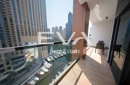 Apartment - 2 Bedrooms - 3 Bathrooms for rent in Dubai Marina Moon Tower - Dubai Marina - Dubai