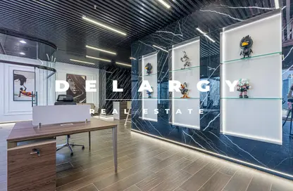 مكتب - استوديو للايجار في برج بارك لين - الخليج التجاري - دبي