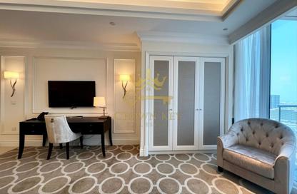 Apartment - Studio - 1 for rent in Kempinski Blvd (The address Blvd) - Downtown Dubai - Dubai