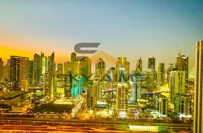 شقة - غرفة نوم - 2 حمامات للايجار في بوابة دبي الجديدة 1 - (JLT) مجمع Q - أبراج بحيرات الجميرا - دبي