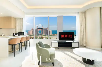 شقة - غرفة نوم - 1 حمام للايجار في برج النخيل - نخلة جميرا - دبي