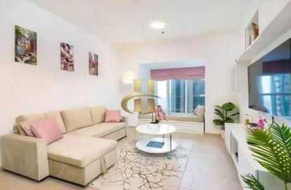 Apartment - 1 Bedroom - 2 Bathrooms for rent in Elite Residence - Dubai Marina - Dubai