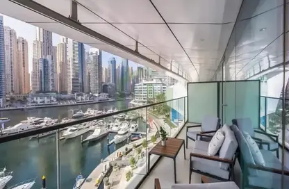 Apartment - 2 Bedrooms - 3 Bathrooms for rent in Vida Residences Dubai Marina - Dubai Marina - Dubai