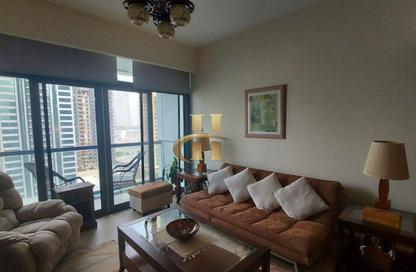 Apartment - 1 Bedroom - 2 Bathrooms for rent in Lakeside Residence - JLT Cluster A - Jumeirah Lake Towers - Dubai