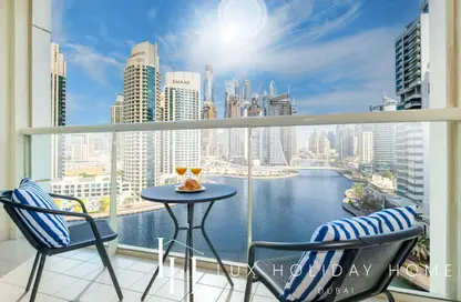 شقة - 1 حمام للايجار في برج B  - مارينا فيو - مارينا فيو - دبي مارينا - دبي