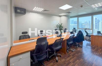 Office Space - Studio - 1 for rent in Churchill Executive Tower - Churchill Towers - Business Bay - Dubai