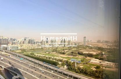 Office Space - Studio - 1 Bathroom for rent in Arenco Tower - Dubai Media City - Dubai