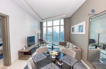 Apartment - 1 Bedroom - 2 Bathrooms for rent in Damac Maison Prive A - Damac Maison Prive - Business Bay - Dubai