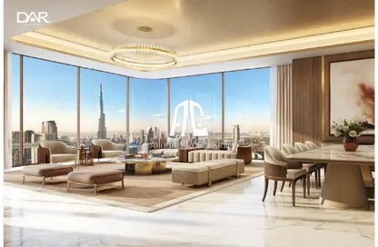 شقة - 2 غرف نوم - 3 حمامات للبيع في برج ترامب - شارع الشيخ زايد - دبي
