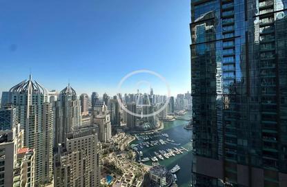 Apartment - 3 Bedrooms - 4 Bathrooms for sale in Marina Heights - Dubai Marina - Dubai