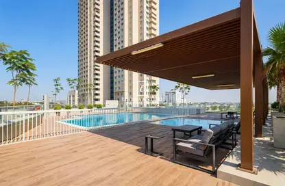 Apartment - 2 Bedrooms - 3 Bathrooms for rent in Deansgate By Ade - Majan - Dubai Land - Dubai