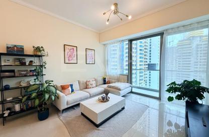 Apartment - 1 Bedroom - 2 Bathrooms for rent in Ocean Heights - Dubai Marina - Dubai