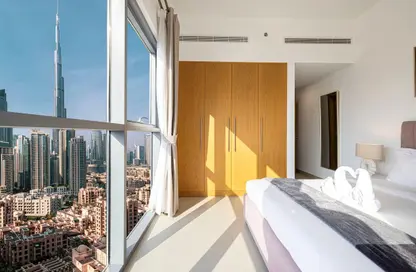 Apartment - 3 Bedrooms - 3 Bathrooms for rent in Bellevue Tower 1 - Bellevue Towers - Downtown Dubai - Dubai
