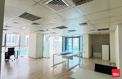 Office Space - Studio - 1 Bathroom for rent in Indigo Tower - JLT Cluster D - Jumeirah Lake Towers - Dubai
