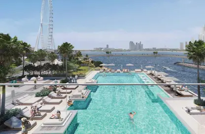 شقة - 2 غرف نوم - 2 حمامات للبيع في مبنى بلوواترز باي 2 - بلوواترز باي - جزيرة بلوواترز - دبي