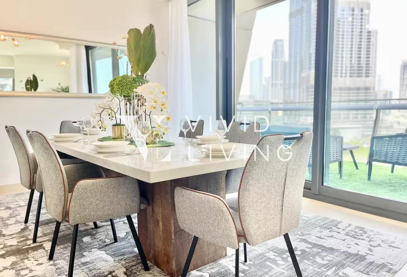 Bright and Spacious | Burj Views | Vacant photo 2