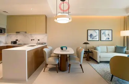 شقة - غرفة نوم - 2 حمامات للايجار في العنوان رزيدنسز برج الأوبرا دبي 2 - ذو ادراس ريزيدنس دبي أوبرا - وسط مدينة دبي - دبي