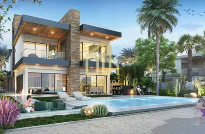 Villa - 7 Bedrooms - 7+ Bathrooms for sale in Costa Brava at DAMAC Lagoons - Damac Lagoons - Dubai