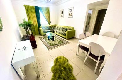 Apartment - 1 Bedroom - 2 Bathrooms for rent in New Al Taawun Road - Al Taawun - Sharjah