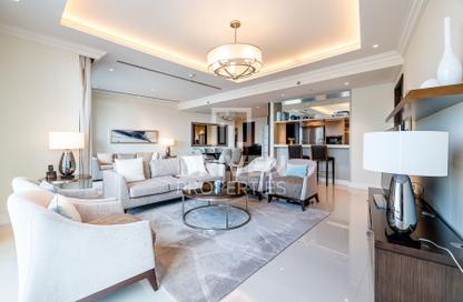Apartment - 3 - 4 for rent in The Address Residence Fountain Views 1 - The Address Residence Fountain Views - Downtown Dubai - Dubai