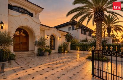 Villa - 4 - 5 for rent in Garden Homes Frond P - Garden Homes - Palm Jumeirah - Dubai