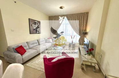 Apartment - 1 Bedroom - 2 Bathrooms for rent in Beach Tower 1 - Al Khan Lagoon - Al Khan - Sharjah Apartment - 1 Bedroom - 2 Bathrooms for rent in Beach Tower 1 - Al Khan Lagoon - Al Khan - Sharjah