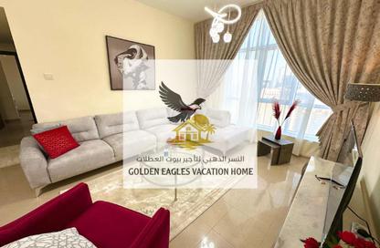 Apartment - 1 Bedroom - 2 Bathrooms for rent in Beach Tower 1 - Al Khan Lagoon - Al Khan - Sharjah Apartment - 1 Bedroom - 2 Bathrooms for rent in Beach Tower 1 - Al Khan Lagoon - Al Khan - Sharjah