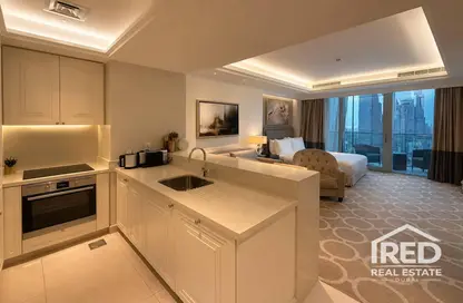 Apartment - 1 Bathroom for rent in Kempinski BLVD - Downtown Dubai - Dubai