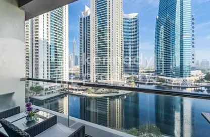 Apartment - Studio - 1 Bathroom for rent in Goldcrest Views 1 - JLT Cluster V - Jumeirah Lake Towers - Dubai