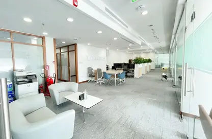 مكتب - غرفة نوم - 2 حمامات للايجار في برج الريف - (JLT) مجمع O - أبراج بحيرات الجميرا - دبي