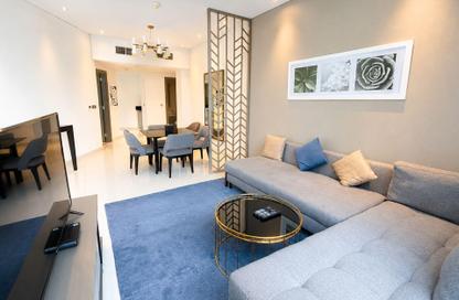 Apartment - 1 Bedroom - 1 Bathroom for rent in Damac Maison Prive A - Damac Maison Prive - Business Bay - Dubai