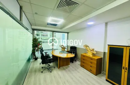 Office Space - Studio - 1 Bathroom for rent in The Prism - Business Bay - Dubai