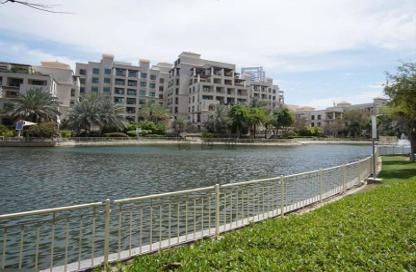 Apartment - 1 - 1 for sale in Al Dhafra 2 - Al Dhafra - Greens - Dubai