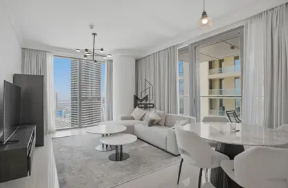 Apartment - 1 Bedroom - 2 Bathrooms for rent in Boulevard Point - Downtown Dubai - Dubai