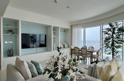 Apartment - 3 Bedrooms - 4 Bathrooms for rent in Grand Bleu Tower 2 - EMAAR Beachfront - Dubai Harbour - Dubai