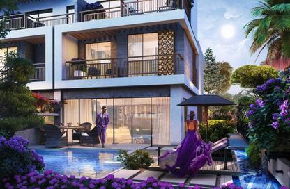 Townhouse - 4 - 4 for sale in Violet 1 - Violet - Damac Hills 2 - Dubai Townhouse - 4 - 4 for sale in Violet 1 - Violet - Damac Hills 2 - Dubai