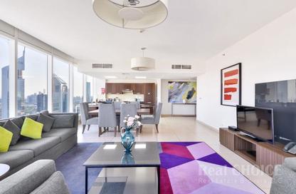 Hotel  and  Hotel Apartment - 2 Bedrooms - 3 Bathrooms for rent in Nassima Tower - Sheikh Zayed Road - Dubai