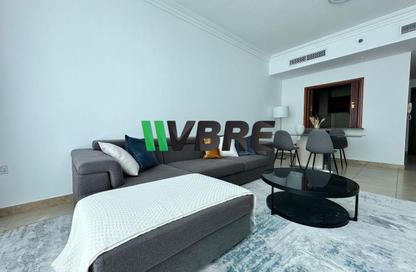 Apartment - 1 - 2 for rent in MAG 218 - Dubai Marina - Dubai