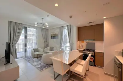 شقة - غرفة نوم - 1 حمام للايجار في سمر في كريك بيتش مبنى 2 - صيف - جريك بيتش - مرسى خور دبي - دبي