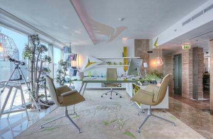Office Space - Studio - 1 Bathroom for rent in Lake Central - Business Bay - Dubai