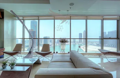 Office Space - Studio - 1 Bathroom for rent in Lake Central - Business Bay - Dubai