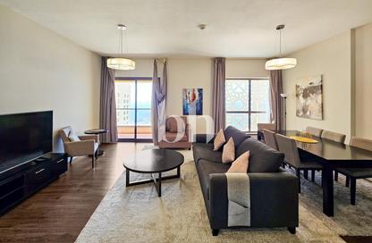 Apartment - 2 Bedrooms - 3 Bathrooms for rent in Shams 1 - Shams - Jumeirah Beach Residence - Dubai