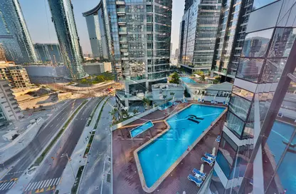 شقة - 2 غرف نوم - 3 حمامات للايجار في أبراج راديانت فيوز - مدينة الأضواء - جزيرة الريم - أبوظبي