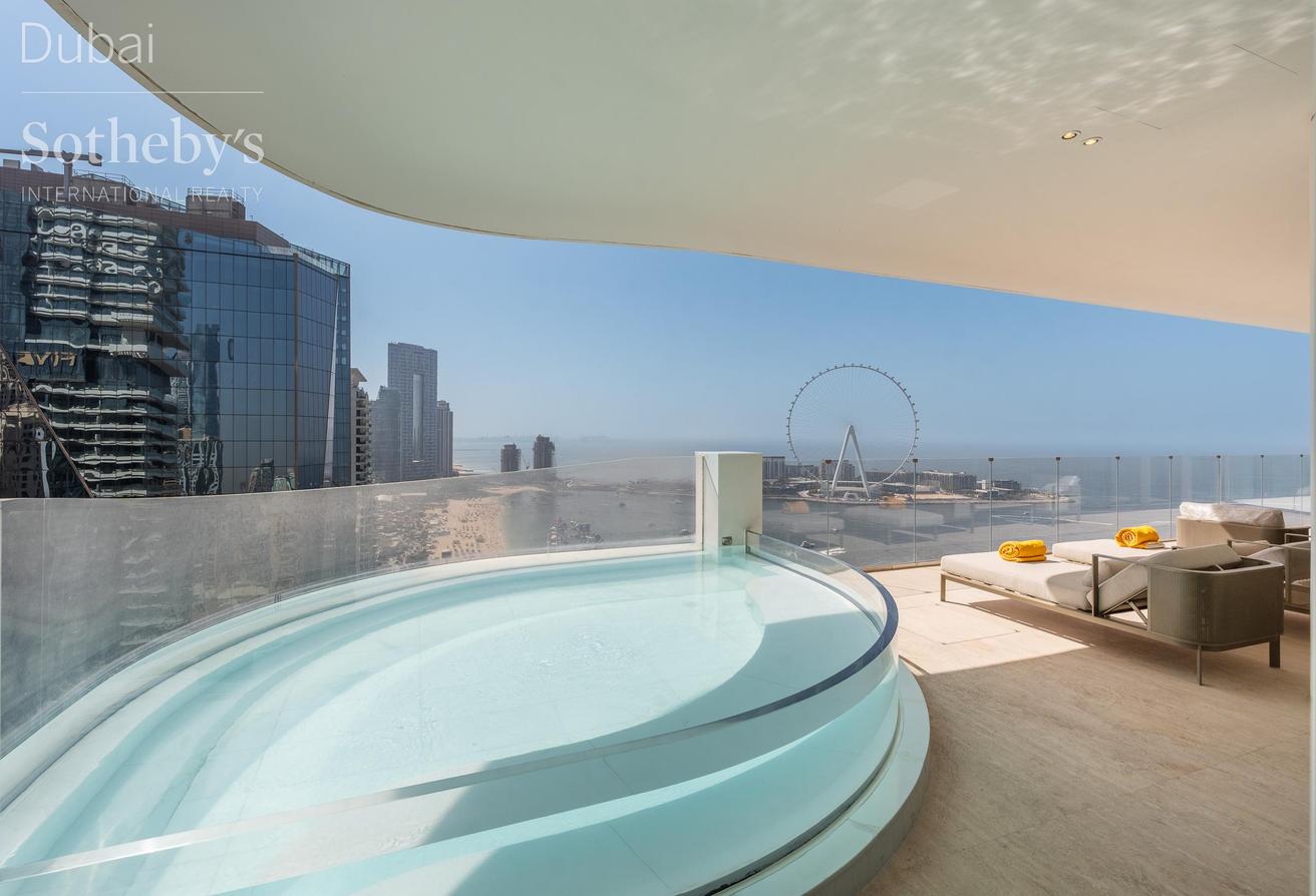 Elevated JBR Apartment with Gulf Views photo 25