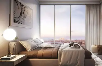 Apartment - 1 Bedroom - 1 Bathroom for sale in Seapoint Tower 2 - Seapoint - EMAAR Beachfront - Dubai Harbour - Dubai